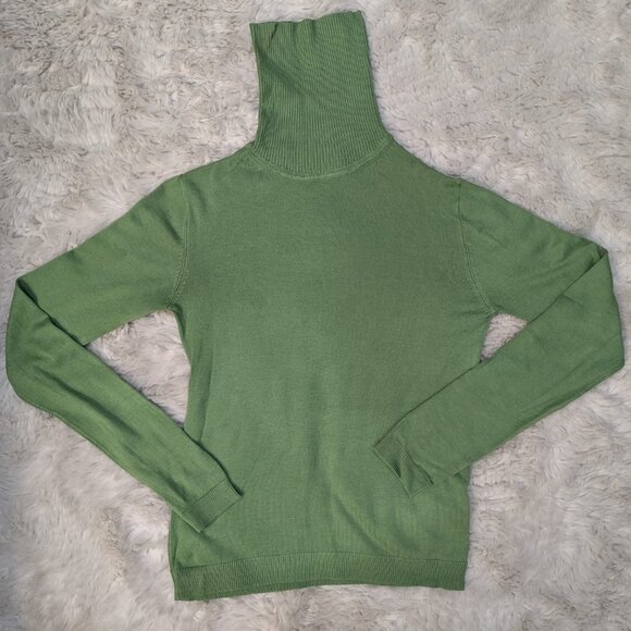 Green Turtle Neck Sweater from Mango - Picture 1 of 2